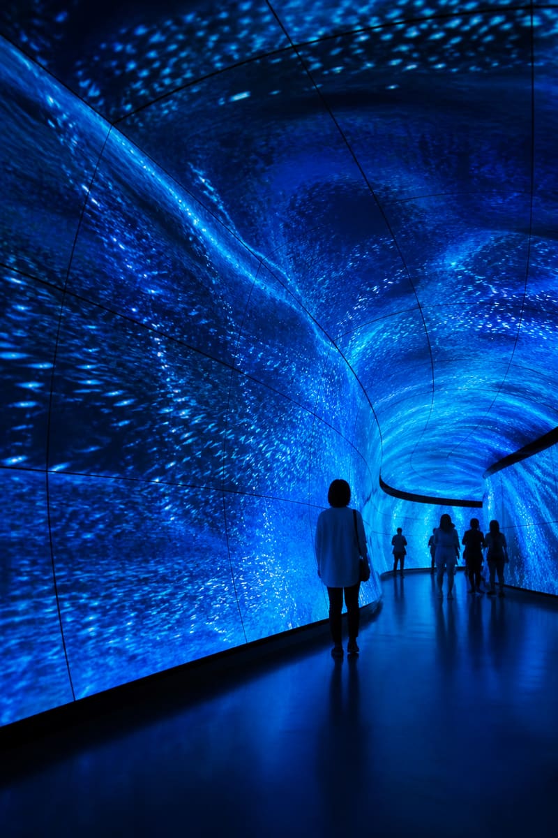 Curved LED Environments